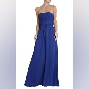 BGBMAXAZRIA WHITLEY ROYAL BLUE PARTY DRESS